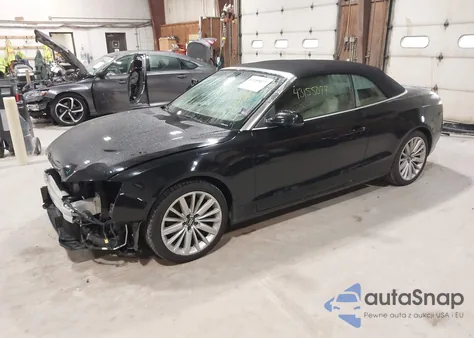 2012 Audi A5 Premium from USA, damaged, VIN WAUCFAFHXCN007914